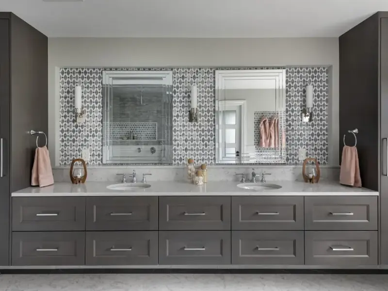 Menlo Park Master Suite Bath