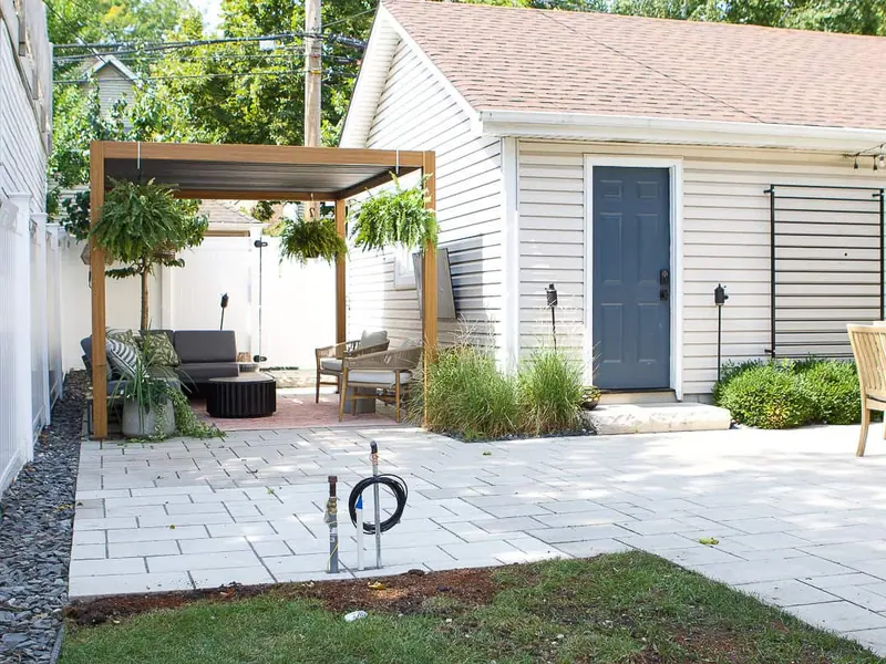 Menlo Park Pergola & Outdoor Kitchen
