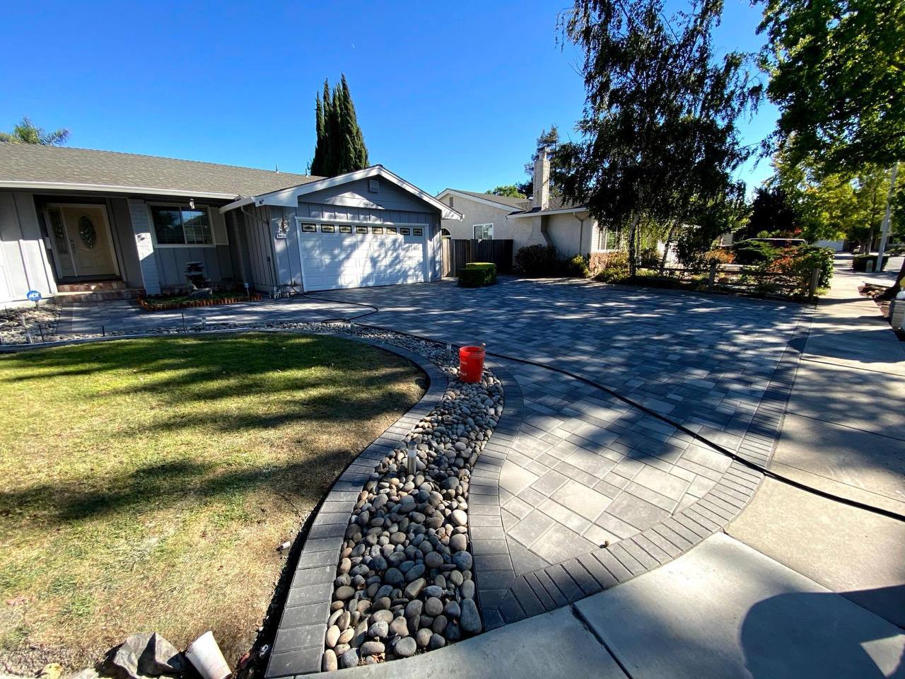 Home renovation project photo by Lussoro Design + Build Bay Area contractor